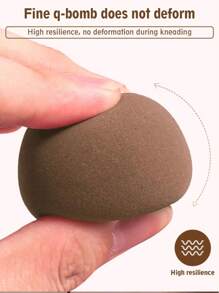 7/6/1 Pc Makeup Sponge Set, Velvet Powder Puff, Concealer Sponge, Makeup Powder Puff, Makeup Blending Sponge, Assists In Perfect Application Of Liquid, Cream And Foundation. Multi-Colored Makeup Sponges, Non-Latex Dry And Wet Use Foundation. For Face Concealer Makeup, Velvet Triangle Powder Puff, Makeup Sponge, Makeup Sponge, Makeup Powder Puff, Loose Powder Puff, Pressed Powder Puff, Setting Powder Puff, Makeup Tools, Suitable For Facial Setting