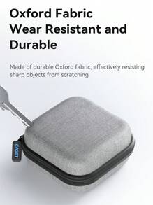 Portable Storage Bag Coin Purse, Earphone/USB/Data Cable Storage Case Digital Storage Bag For Key Pouch, Wireless Earbuds Headphones Case,Makeup Bag,Cosmetic Bag,Large Capacity Makeup Organizer Makeup Case, For Lipstick, Brush, Skincare, Mobile Phone, Coin, Small Items, For Home,Gift,Vacation (EVA+Snowflake Cloth)Material Cable Organizer