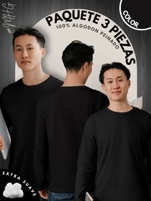 Men T-Shirts - Black - View 1
