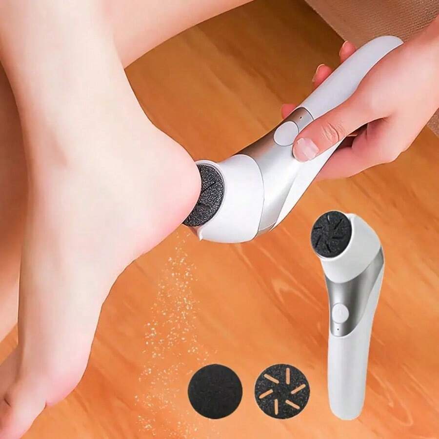 Máy mài gót chân điện, máy tẩy tế bào chết điện sạc lại mới năm 2024, thích hợp để tẩy tế bào chết và loại bỏ chai sần ở chân. Máy mài gót chân điện được trang bị 2 tốc độ mài, thích hợp cho cả nam và nữ.