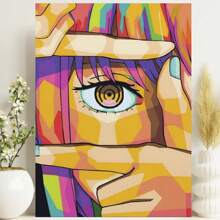 Framed Anime Poster Makima Canvas Print Wall Art HD Print On Canvas Wall Art For Living Room Decor Boy Gift