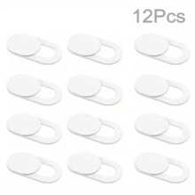 Copertura per webcam ultra sottile scorrevole - Schermo di privacy in ABS, nero, bianco e rosa, compatibile con laptop, ecc. - Design e alla moda, migliora la protezione della privacy Impermeabile Antiurto Antiscivolo Antigraffio Antiimpronta digitale Copertura completa