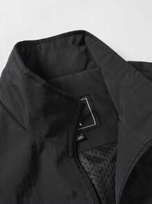 Nouvelle 2025 Gilet casual d'été unicolore pour hommes, gilet de pêche multipoches simple et élégant pour l'extérieur, multifonction - Noir - Voir 7