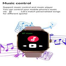 CHAONB 2.01英寸高清大屏智能手表，支持通话、信息预览、运动模式、自定义表盘、天气预报，男女通用设计，包含运动追踪、睡眠监测、健康追踪、蓝牙音乐、蓝牙拍照、社交应用通知、全天候心率监测等功能。