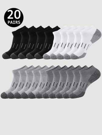 5/10/20 pares Calcetines deportivos para exteriores, Calcetines para hombres, Calcetines para correr