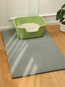 Tapis à litière pour chat imperméable à l'eau et aux urines, double couche, pliable, tapis de litière pour animaux de compagnie, tapis de lit pour animaux de compagnie, fournitures de nettoyage pour chats