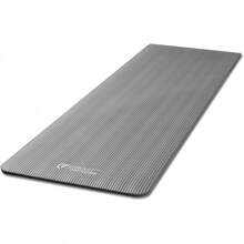 Esterillas de yoga multiusos antideslizantes Fitness by con correa de transporte, opciones deúltiples grosores y colores - Gris pizarra (1/2 pulgada) - Ver 1
