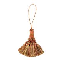 1 件/批 21 厘米流苏悬挂装饰工艺品丝绸流苏钥匙扣刷子 DIY 装饰适用于包包门窗帘书签钥匙