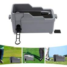 kangten Semi-Automatic Golf Ball Dispenser Golf Ball Pitching Machine Golf Ball Container - Grey - View 2