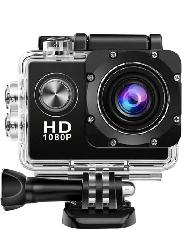 Cámara de acción portátil impermeable con control remoto, cámara digital de fotografía para registro de ciclismo al aire libre HD