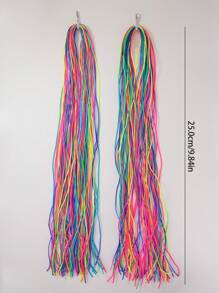 32 件糖果色可爱花童发夹，镂空哑光饰面，适合幼儿，日常使用 - 彩色 - 查看 4