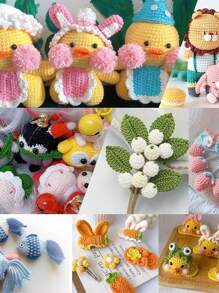 12pcs Acrylic Yarn Set, Knitting & Crocheting Yarn For DIY Handmade Projects Like Sweaters, Scarves, Hats, Jackets