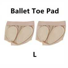 1 Pair Professional Dance Toe Pad, Heel Protector Socks, Ballet Dance Shoes Pad, Women Foot Care Tool