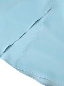 ZANZEA Women Summer Square Neck Sleeveless High Waist Split Tank Sundress Holiday Party A-Line Swing Long Dress - 綠色 - 查看 7