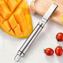 Mango-Schneidegerät & Schäler aus Edelstahl - einfache Entkernung, perfekt für Obst & Gemüse, Küchenhelfer