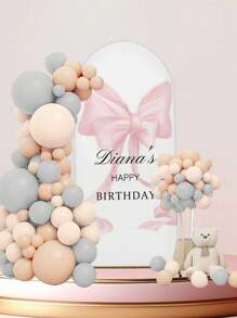 Personalized Spandex Arch Cover - Custom Arch Backdrop Cover Fit Round Top Backdrop Frame Stand, Arch Backdrop Cover For Birthday, Theme Party, Wedding, Multiple Size Options, Multi-Functional, Durable, Anti-Mold, Ornamental, Exquisite, Stylish, High-Quality, Adorable, Modern, Colorful, Custom, Unique, Personalized, Ideal Gifts For Him, Ideal Gifts For Her, Her, Boyfriend, Girlfriend, Dad, Mom, Family, Friends, Son, Daughter, Kids, Kitchen, Dining Room, Bedroom, Office, Living Room, Home, Garden, Tea Room,Summer Holiday