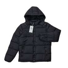 Bobojaco Thick Nylon Lined Sapphire Winter Men's Jacket From M To EG - Black - View 4