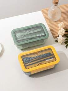 2025 新款微波炉安全塑料食品容器，无交叉污染便当盒，日式午餐盒，适合学生和上班族