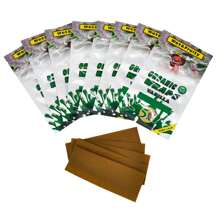 Papel de liar cigarrillos de 110 mm, empaque con impresión de frutas - fresa, arándano, uva, sandía, vainilla, empaque elegante, accesorios para fumar