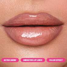 HUDA BEAUTY Lip Gloss Plumper For Fenty Beauty High-Shine Non-Sticky Formula With Vitamin E Lip Filler Effect & Hydrating Gloss 0.13 Oz/3.9 ML-Faux Filler Shiny Non-Sticky Lip Gloss-Size 0.13 Oz / 3.9 ML - UUU Baby - 查看 6