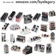 ByAlegory Acrylic Lipstick Makeup Organizer Designed Larger Base Lipsticks| 12 Space Cosmetic Storage () - 1 - View 5