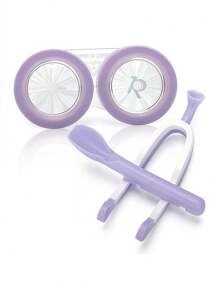 eyekan 1-Piece Set With 6 Compartments: Y2K Style Sweet & Cool Butterfly Print Contact Lens Storage Case Eye Contacts Contact Lenses For Eyes Colored Contacts Makeup