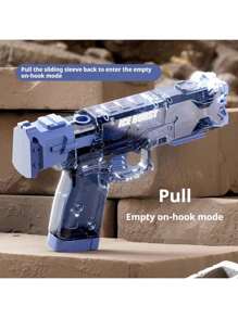 2 piezas Pistola de agua de estallido 2025 nueva - Pistola de agua de alta presión con retroceso, gran capacidad - Disparo continuo - Alcance ultra largo - Juguetes de pistolas de agua - Diversión interactiva para padres e hijos - Regalo de cumpleaños - Regalo de Pascua - Regalo festivo - Regalo perfecto