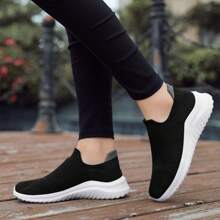 Chaussures à glissière en maille d'été pour hommes en grandes tailles, chaussures de course casual respirantes en maille pour les personnes âgées, chaussures à coussin d'air légères et souples pour les personnes âgées