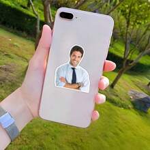 Custom Half-Body Portrait, High Definition Waterproof PVC Material, Can Decorate Work Desk, Laptop, Phone Case, Office Decor & Electronics Sticker - Creative Office & Life Ritual Gadget, Commemoration Sentiment Carrier, Suitable For Gifts And Personal Use
