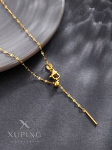 XUPING JEWELRY 1pc Adjustable Delicate Choker Necklace, Versatile Simple Handcraft Decoration Suitable For Daily Wear - Chain - View 3