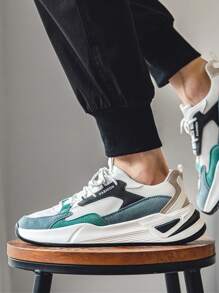 Men's Casual Shoes, Sports Chunky Sneakers, Fashion Versatile, Light Weight Breathable Sneakers