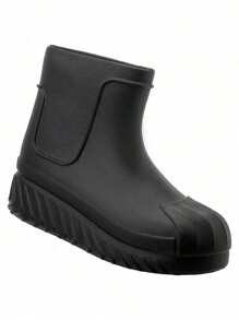 Women's Adult Galoshes Waterproof Rain Boot Low Shaft 33 To 40 Scaleno - 黑色 - 查看 4