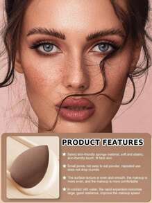 7/6/1 Pc Makeup Sponge Set, Velvet Powder Puff, Concealer Sponge, Makeup Powder Puff, Makeup Blending Sponge, Assists In Perfect Application Of Liquid, Cream And Foundation. Multi-Colored Makeup Sponges, Non-Latex Dry And Wet Use Foundation. For Face Concealer Makeup, Velvet Triangle Powder Puff, Makeup Sponge, Makeup Sponge, Makeup Powder Puff, Loose Powder Puff, Pressed Powder Puff, Setting Powder Puff, Makeup Tools, Suitable For Facial Setting