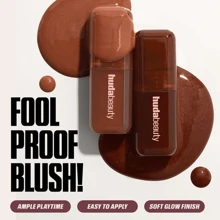 HUDA BEAUTY Liquid Blush For Soft Glow Cheek Tint With Buildable Color Non-Sticky & Long-Lasting Makeup Blush 0.15 Oz/4.5 ML -Blush Filter Soft Glow Liquid Blush-Size 0.15 Oz / 4.5 ML - Coco-Loco - 查看 4