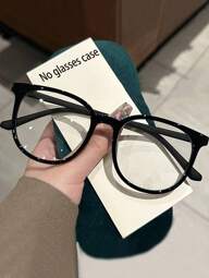 1 副黑色时尚多功能处方眼镜，时尚无处方眼镜（不含眼镜盒）