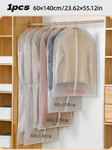 1-4pcs Dustproof Bag,Washable Dust Cover, Hanger Clothes Clothing Storage Bag, Suitable For Dress, Shirts, Coats, Oxford Fabrics, Suitable For Bedrooms And Wardrobes, Premium Clothing Hanging Bag-Breathable Plastic Cover, Ideal Home Organizing Box, Space-Saving Wardrobe Solution, Zipper Closure - Multicolor - View 10