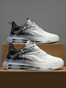 Zapatos casuales, versátiles zapatillas de malla para maratón, suela blanda, antideslizante, ligero y transpirable. Cojín amortiguador de impactos, nuevo modelo para hombres, adecuado para actividades al aire libre durante todo el año
