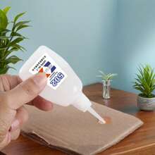 Cola Forte 502 Genuína Adesivo Multifuncional Reparo de Móveis Cola de Madeira Spray de Publicidade Pintura Bambu Madeira Cerâmica Artesanato Plástico Frasco Grande Cola Instantânea 502 Voltar às Aulas - Multicolorido - Visão 5