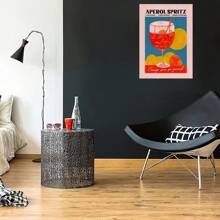 1 幅无框海报墙艺术复古卡通果汁海报和印刷饮料帆布画俱乐部酒吧商店家居装饰 - 彩色 - 查看 19