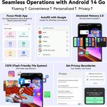OSCAL FLAT 2C 手机 Android 14 手机 (2025)，6GB +64GB/2TB 八核，6.56 英寸显示屏廉价手机，5000mAh 电池，13MP 主摄像头，4G 双 SIM 免费解锁，FaceID，OTG，GPS，3 个插槽，适用于英国 - 英規插(220-240V) - 查看 6