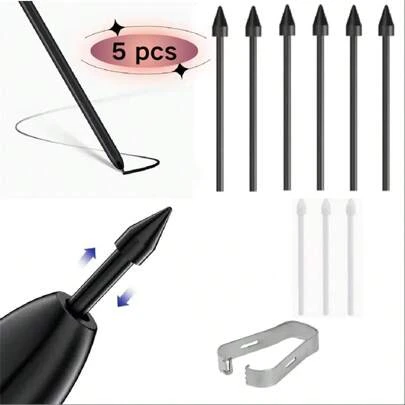 Pontas de Reposição Resistente P/caneta S pen para tablet sansung s6 lite/s7/s8/s9/note10/note 20