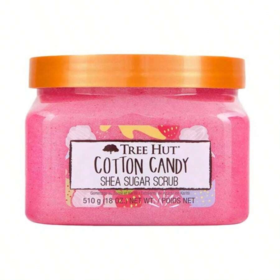 Tree Hut - Cotton Candy Shea Sugar Scrub (510g) - Clear - View 1