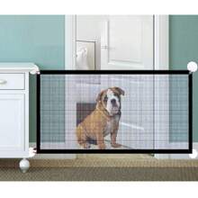 1pc Pet Isolation Fence Balcony Cat Isolation Net Enclosure Indoor Barrier Protection Chick Duck Net, Easy To Install Pet Gate - No Drilling Required - Multicolor - View 1