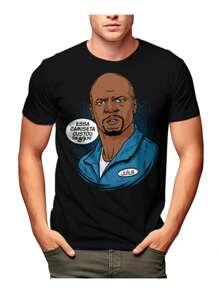 Julius T-Shirt Everybody Hates Chris Comedy Series Unisex Male Female 100% Cotton Premium Top Streetwear Launch Immediate Shipping Various Colors!! Plus Size - 黑色 - 查看 1