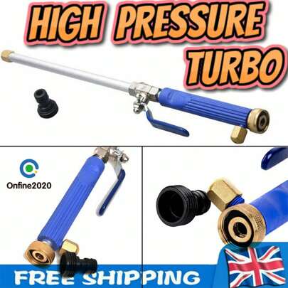 NetHong High Pressure Power Washer Spray Nozzle Garden Car Water Hose Wand Attachment