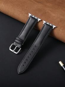 休闲皮革男士手表表带兼容 Apple Watch Ultra SE 10 9 8 7 6 5 4 3 2 1 表带兼容 Apple Watch 38/40/41mm 42/44/45/46/49mm