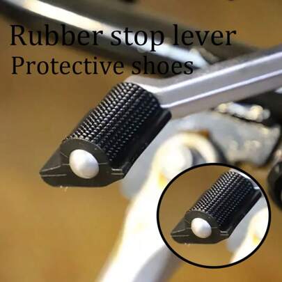 [Rubber Gear Lever Cover Protector] Motorcycle Shifter Shoe Protector Rubber Shift Lever Gear Cover:Upgrade Your Motorcycle Gear Lever With This Non-Slip, Resistant Rubber Cover