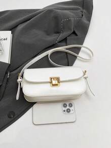 新款时尚女士简约马鞍包，时尚单肩斜挎包，跨境电商优质腋下包