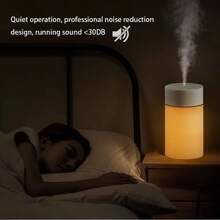 NetHong Small Portable Air Purifier Ultrasonic Humidifier Aroma Oil Diffuser USB Mute - Multicolor - View 2