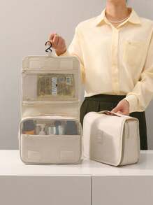 8/1 件旅行收纳套装，包括化妆包、行李收纳包、洗漱包、网袋、衣服袋、护肤包、化妆刷袋、鞋袋、瓶袋和拉绳袋，适用于衬衫、内衣、衣服、化妆品、口红、眼影、粉底、海绵、刷子和牙刷、牙膏、洗面奶、爽肤水、乳液、面霜等洗漱用品，适用于旅行、医院、宿舍、学校、度假、返校必需品